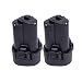 Produktbild Masione Werkzeug Akku 10.8V 2Ah Ersatzakku für Makita BL1013 BL1014 194550-6 194551-4 195332-9 TD090D MR051 ML100 LCT305W JV100D HS300D DF030D LCT209W LC01Z LC05 2 Stück