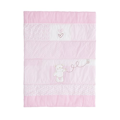 Obaby B is for Bear Crib Set (Pink)
