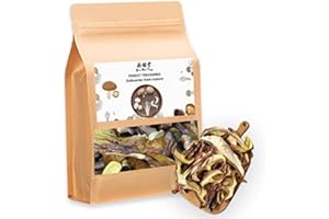 ‎YAN HOU TANG Yan Hou Tang Getrockneter Boletus Wild Getrocknete Porcini Pilze Mycelium Spawn Spores Kiefer Bolete Weißer Pilz Trockenpilze König 112 Gram 4 oz