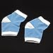 1 Pair Gel Heel Socks for Dry Hard Cracked Skin Moisturising Open Toe Comfy Recovery Socks