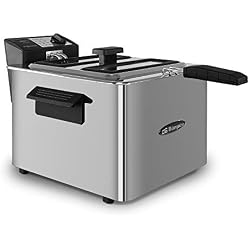 Orbegozo FDR 80 Friteuse 3000W 8L Inoxydable