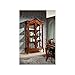 Produktbild EsteaMobili Vitrine Vitrine Holz Wurzelholz Intarsien