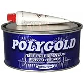 Polygold Galvaniz Polyester Extra Soft &Ccedil;elik Kaporta Macunu 500 Gr