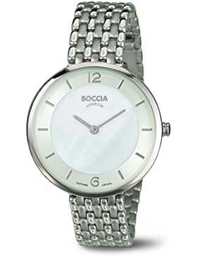 Boccia Damen-Armbanduhr Analog Quarz Titan 3244-05