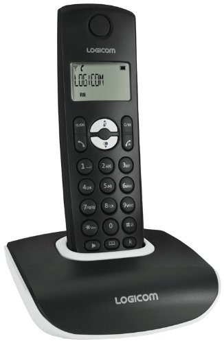 spécifications Logicom Nova 350 POP Solo Téléphone sans fil DECT Mains-libres Noir