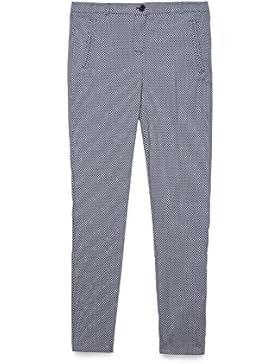 Oltre: pantaloni donna skinny in jacquard a lavorazione geometrica. Made in Italy. (Italian size)