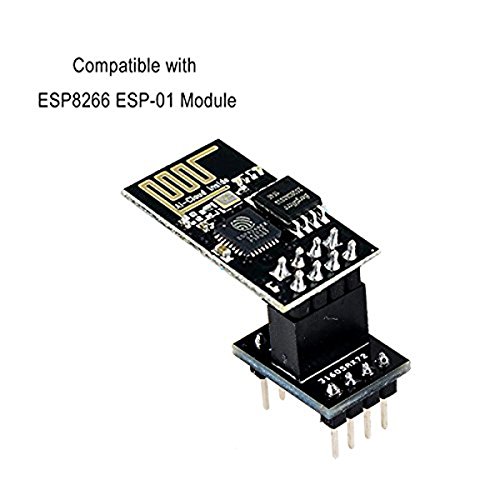 MakerHawk 5pcs nRF24L01+ and ESP8266 ESP-01 Breadboard Breakout Adapter Board Common to Both - 2