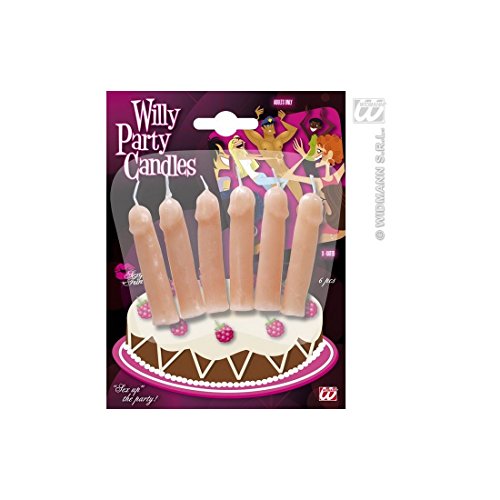 Imagen 3 de 6 Willy candles (accesorio de disfraz)