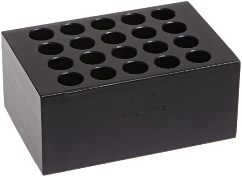 Torrey Pines 620-5023 Aluminum Sample Block with 20 Holes for 12/13mm Test Tube