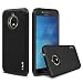 Produktbild Moto E4 Plus Hülle, J&D [ArmorBox] [Doppelschicht] [Heavy-Duty-Schutz] Hybrid Stoßfest Schutzhülle für Motorola Moto E4 Plus - Schwarz
