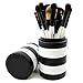 (3 Pack) MORPHE BRUSHES 12 Piece Black And White Travel Set - 706