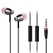 Price comparison product image Q-YEE Wired In-Ear Earbud Headphones with Mic & Remote Control,Comfortable Earphones Compatible for iPhone,Android