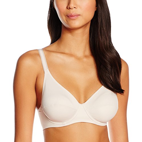 Playtex Basic Micro Support Sujetador sin Aros, Marrón (Baileys 094), 95C para Mujer