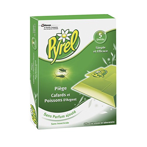 pyrel pyrel Trappola scarafaggi e pesci d' argento, 5 unità - Set di 4