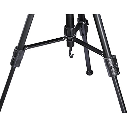 Hama Fotostativ Action 165 3D (Höhe 61–165 cm, Gummifüße und Spikes, Belastbarkeit bis 4 kg, Gewicht 1320 g leicht, Kamera Stativ inkl. Tragetasche) schwarz - 11