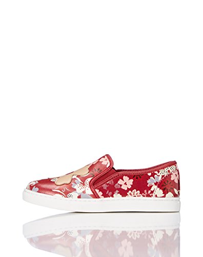 RED WAGON Sneakers à Enfiler avec Motifs Fille, Multicolore (Red Floral), 23 EU