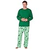 Pajamagram-Let-it-Snow-Man-Corrispondenza-Family-pigiama-set-verde