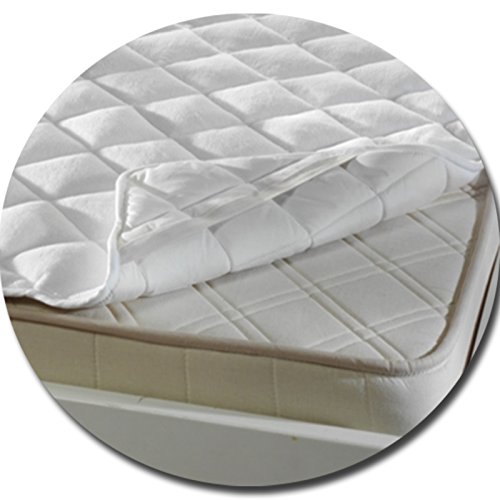 JEMIDI Auflage für Matratzen Schoner Matratzenschoner Bezug Schonbezug Matratzenschutz rutschfest Matratzenschoner Matratzenunterlage 140cm x 200cm - 4