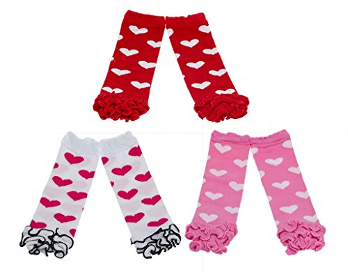 BONAMART ® 3 Pack Baby Kids Unisex Girls Boys Newborn Leg warmers