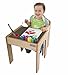 Little Helper 4-in-1 ArtStation Child Desk, Blackboard and Easel, 3 – 6 Years, Red