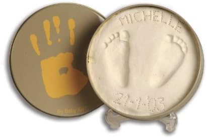 [MKS VALUE + BUNDLE] BABY ART MAGIC BOX Hand / Foot Casting Kit Mould Christening Great Gift WITH 72 FREE BABY WIPES