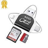 ✔【Compatibilidad & Garantiza】 Asegúrate de que es compatible al 100% y se sincroniza con los dispositivos Apple, que se puede utilizar como memoria USB para iPhone 6 7 Plus, iPhone X, Mini Air Air 2, memoria USB. 24 meses de garantía sin preocupaciones y soporte al cliente por correo electrónico dedicado.