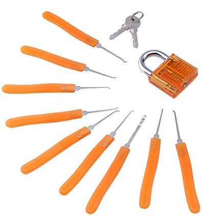 Suoyigou Master Pickset Tooling System with a Padlock (2)