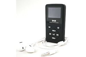 Baceyong Radio digitale portatile, digitale FM DAB/DAB+ Radio + lettore MP3 Bluetooth 4.0 32G Nero