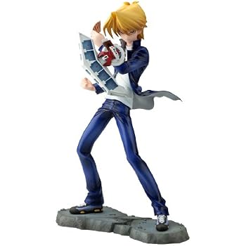 Kotobukiya Yu-Gi-Oh! AniStatue – 1/7 Scale Yami Yugi PVC Figure With Duel Disk & Cape (9.5 Inches)