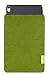 Produktbild WildTech Sleeve für Apple iPad Pro 11 (2018) geeignet für Smart Keyboard Folio (extra breit) Hülle Tasche aus echtem Wollfilz (Handmade in Germany) - Farn