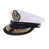 ❀Ya sea que seas un marinero sexy o un orgulloso marinero, este sombrero es una gran adición al traje de disfraces en el mar.