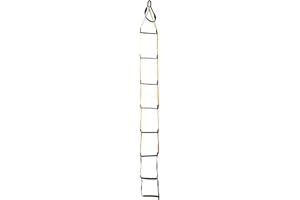 Metolius Aufschrift 8-stufige Leiter Aider mit 2,5 cm Gurtband (gelb)