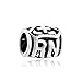 Produktbild lovelycharms 925 Sterling Silber RN Registriert Krankenschwester Hat Perlen für Pandora Charm Armbänder