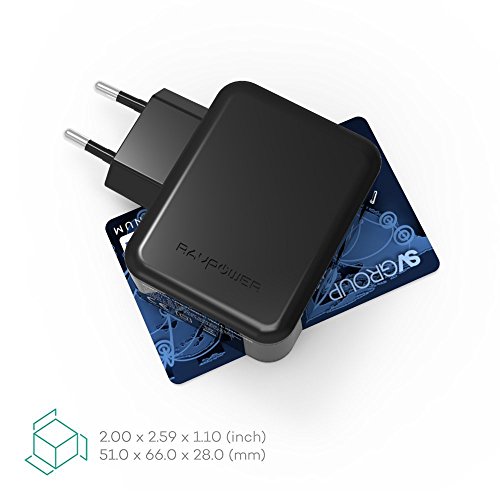 Qualcomm Certificado QC3 0 Cargador de Red RAVPower 30W Cargador Pared Quick Charge 3 0 Doble Puerto USB Tecnolog a iSmart y Protecci n de Seguridad Para Samsung S8 Plus S8 S7 Edge S6 iPhone 8 Plus 8 7 6S BQ Aquaris X X Pro HTC 10 One A9 LG G6 Xiaomi Mi 5 Mi 5s Nexus 5 5X 6 iPad 4 3 Mini y M s-Negro reviews Qualcomm Certificado QC3 0 Cargador de Red RAVPower 30W Cargador Pared Quick Charge 3 0 Doble Puerto USB Tecnolog a iSmart y Protecci n de Seguridad Para Samsung S8 Plus S8 S7 Edge S6 iPhone 8 Plus 8 7 6S BQ Aquaris X X Pro HTC 10 One A9 LG G6 Xiaomi Mi 5 Mi 5s Nexus 5 5X 6 iPad 4 3 Mini y M s-Negro