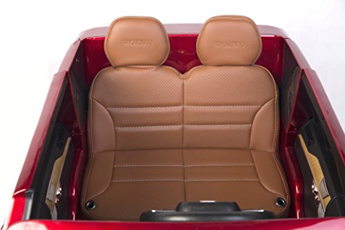 Volvo XC90 Elektrisches Auto für Kinder, Schwarz, 2.4Ghz Fernbedienung, 2 MOTOREN, Zweisitzer in Leder, MP3 USB SD, Original-Lizenz