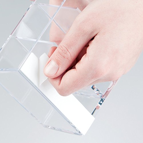 Interdesign 21240EU Affixx Waschtisch-Organizer 3-er Set, durchsichtig - 7