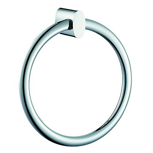 Preisvergleich Produktbild Luxus Design Handtuchring Oval - 21cm Durchmesser