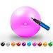 Produktbild #DoYourFitness® Gymnastikball inkl. Luftpumpe & GRATIS Trainingsplan (PDF) | 55cm 65cm 75cm o. 85cm | Anti-Burst-Technology (150kg Belastbarkeit) - robuster Sitzball, Büroball, Fitnessball 65cm / pink