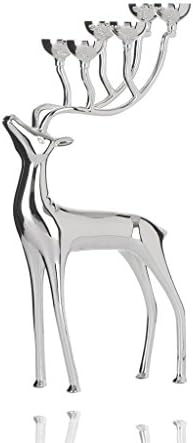Candlelight dinner deer silver candelabra body six Candlestick Candlestick romantic animals