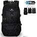 Produktbild Fafada Laptop Rucksack 15,6 Zoll Herren Wasserabweisend Business Rucksack Wanderrucksack Männer Arbeitsrucksack (Schwarz)