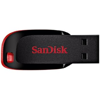 SanDisk SDCZ50-016G-FFP 16 GB Cruzer Blade USB 2.0 Flash Drive - Black ( Frustration-Free Packaging )