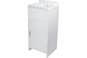 San Marco Mobile lavatoio salvaspazio in PVC 42,5x35 cm con lavabo