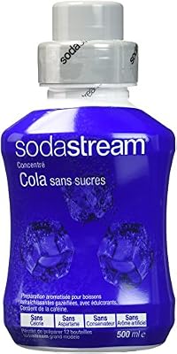 Sodastream Concentré Sirop Cola sans Sucres 500 ml