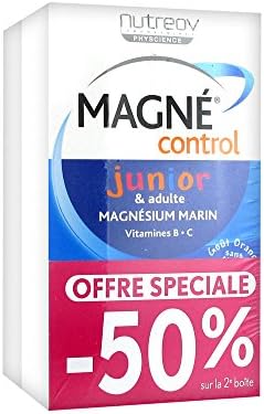 Nutreov Magné Control Kids &amp; Adults 2 x 30 Tablets to Suck