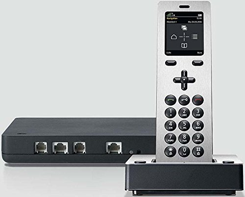 Preisvergleich Produktbild Siedle&Söhne Scope S 851-0 E / S DE Edelstahl / Schwarz Schnurloses Telefon 4015739446759