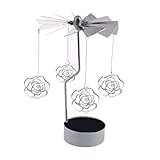 vela giratoria con latas Se puede utilizar en interiores y exteriores, precisa y sostenible