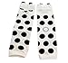 Baby Kids Boys Girls CUTE ANIMAL Leg Warmer (Black White Panda)