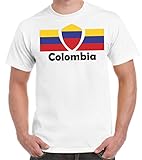 Camiseta de hombre con banderas para la Copa Mundial 2018 en tallas S-5XL