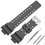 fengwen66 Replace Watch Band for G-Shock 8900(Black)