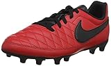  Nike JR MAJESTRY FG, Zapatillas de Fútbol Unisex Niños, Rojo (University Red/Black 600), 35.5 EU